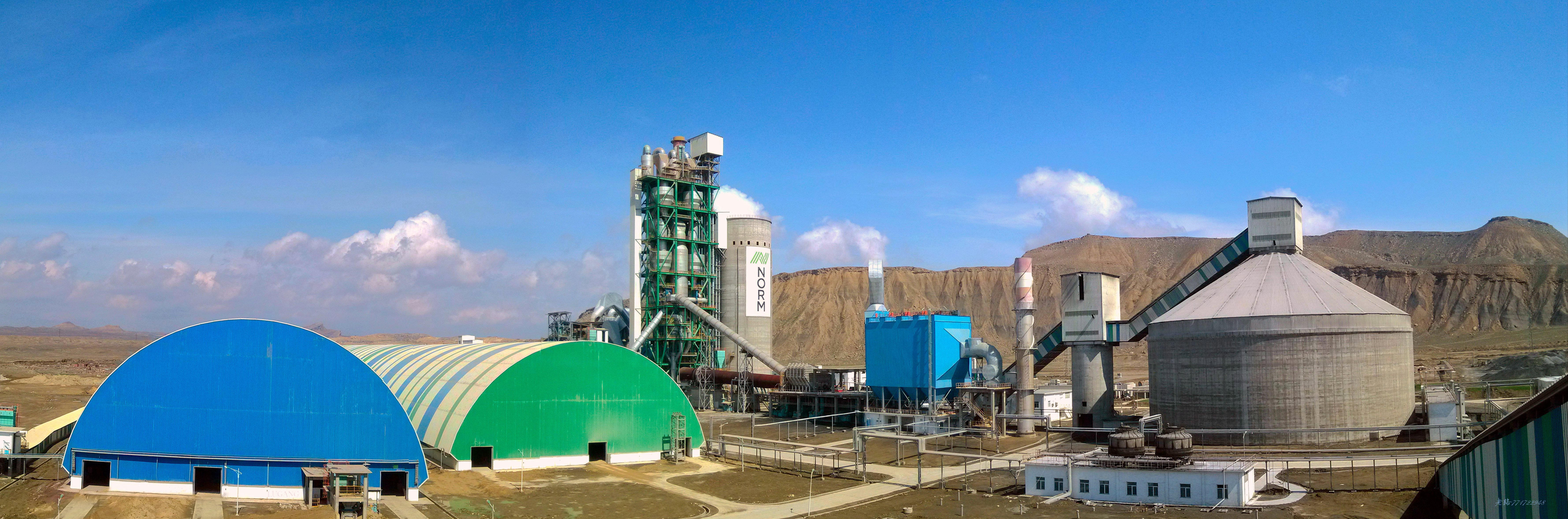 阿塞拜疆NORM日產5000噸熟料水泥生產線